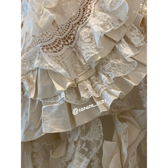 NEW Zimmermann Wonderland Lace Frill Gown AU2 - Picture 12 of 14